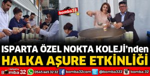 ÖZEL NOKTA KOLEJİ AŞURE DAĞITTI