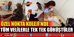 ÖZEL NOKTA KOLEJİNDE VELİ TOPLANTISI YAPILDI