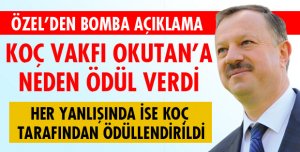 ÖZEL O ÖDÜLÜN PERDE ARKASINI ANLATTI