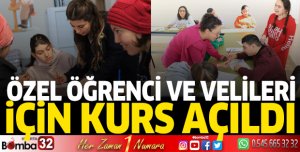 Özel Öğrenci ve Velileri İçin Halk Eğitim Merkezinde Kurs Açıldı