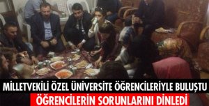 ÖZEL ÖĞRENCİLERLE BULUŞTU