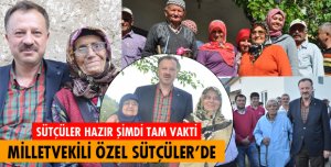 ÖZEL SÜTÇÜLER VE KÖYLERİNİ GEZDİ
