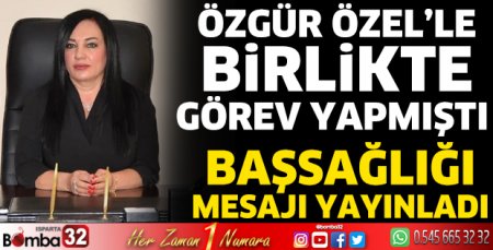 Özgür Özel başsağlığı mesajı yayınladı 