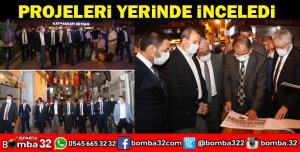 ÖZHASEKİ ISPARTA'DA YATIRIMLARI İNCELEDİ