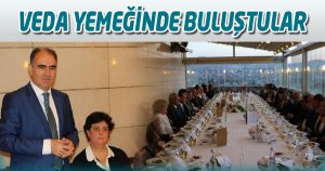 ÖZKAN'DAN VEDA YEMEĞİ