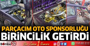 Parçacım Oto Sponsorluğu Birincilik Getirdi