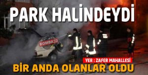 Park halindeydi   Her şey Bir anda  oldu 