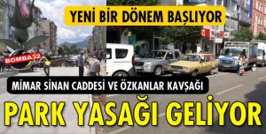 PARK YASAĞI GELİYOR!