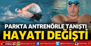 Parkta antrenörle tanıştı, hayatı değişti