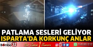 Patlama sesleri geliyor