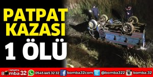 Patpat kazasında 1 ölü