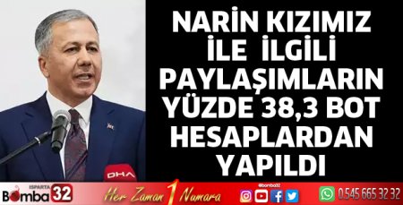 Paylaşımların yüzde 38,3 bot hesaplardan yapıldı