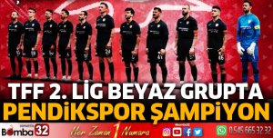 Pendikspor şampiyon