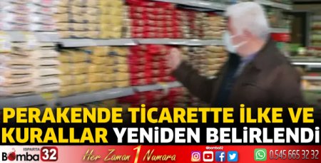 Perakende ticarette ilke ve kurallar yeniden belirlendi