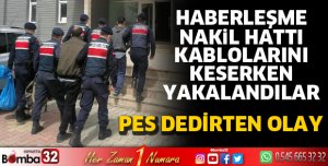 Pes dedirten hırsızlık
