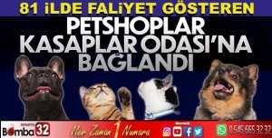 Petshoplar Kasaplar Odası'na bağlandı
