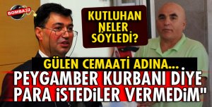 PEYGAMBER KURBANI DİYE PARA İSTEDİLER VERMEDİM