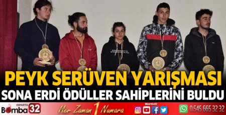 PEYK Serüven Yarışması sona erdi
