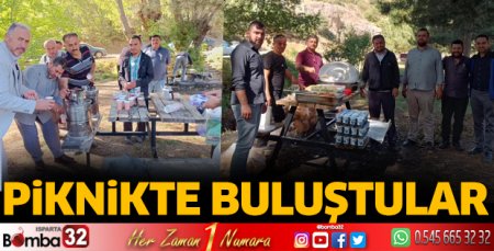 Piknikte buluştular