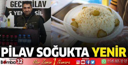 Pilav soğukta yenir