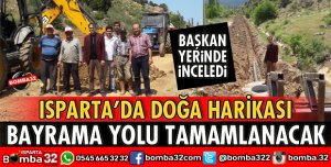 PINARGÖZÜ MAĞARASI YOLU YAPILIYOR