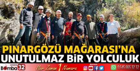Pınargözü Mağarasi’na unutulmaz bir yolculuk