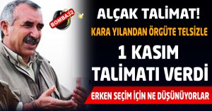 PKK'NIN  1 KASIM KARARI