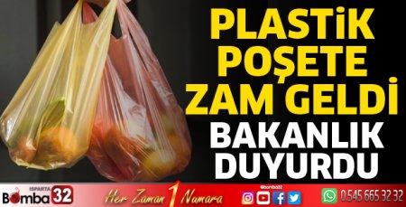 Plastik poşete zam geldi