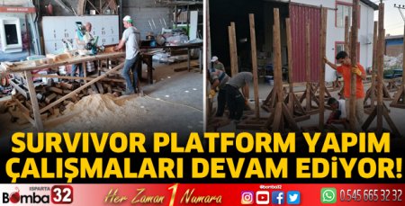 Platform yapım çalışmaları devam ediyor!