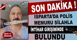 POLİS MEMURU ÖLMEK İSTEDİ 