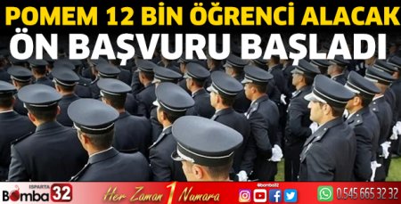 POMEM 12 bin öğrenci alacak