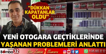 Problemleri anlattı