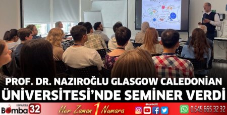 Prof. Dr. Nazıroğlu'ndan seminer