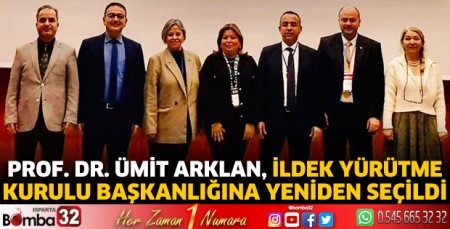 Prof. Dr. Ümit Arklan, İLDEK'e yeniden Seçildi