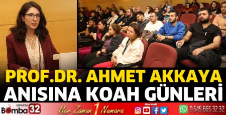 Prof.Dr. Ahmet Akkaya anısına KOAH günleri