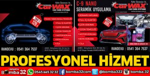 PROFESYONEL CARWAX HİZMETTE
