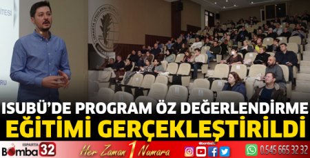 Program Öz Değerlendirme eğitimi gerçekleştirildi