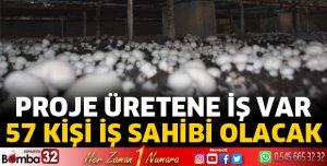 Proje üretene iş var