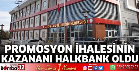 Promosyon ihalesinin kazananı Halkbank oldu