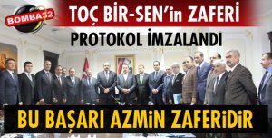 PROTOKOL İMZALANDI!