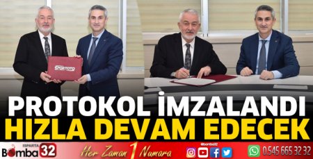 Protokol imzalandı