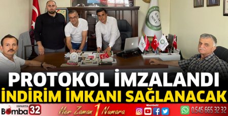 Protokol imzalandı