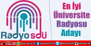 RADYO SDÜ EN İYİ ÜNİVERSİTE RADYOSU ADAYI