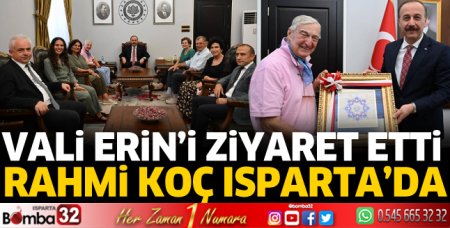 Rahmi Koç Isparta'da 