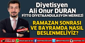 RAMAZAN SONRASI VE BAYRAMDA NASIL BESLENMELİYİZ