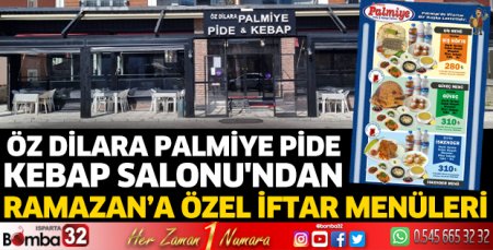 Ramazan’a özel iftar menüleri