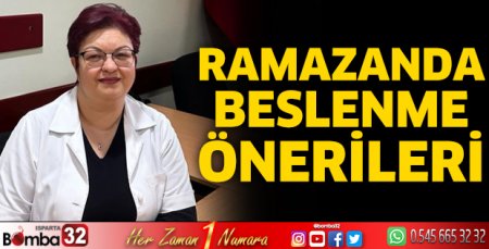 Ramazanda beslenme önerileri