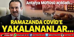 Ramazan'da Covid-19 olanlar oruç tutabilir mi?