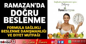 Ramazanda doğru beslenme