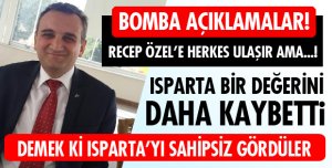 RECEP ÖZEL'E HERKES ULAŞIR AMA...